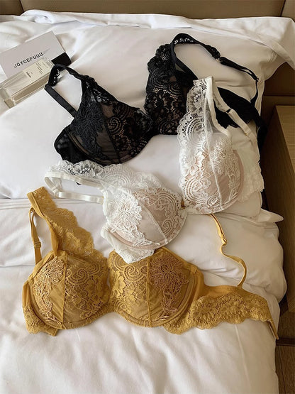 French Sexy Lace Top Support Pure Lust Beauty Back Bra