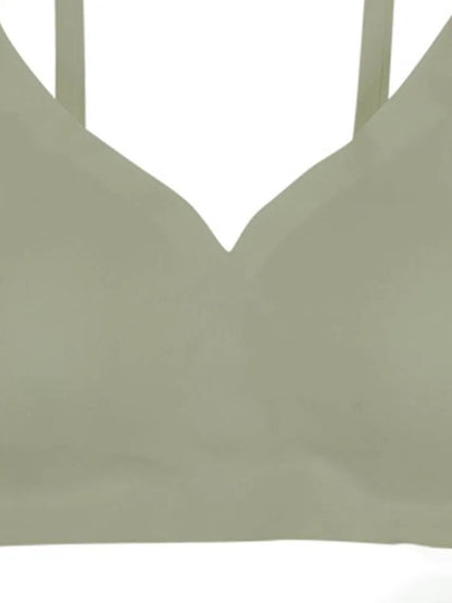 Low Back Seamless Push-up Wireless Bra