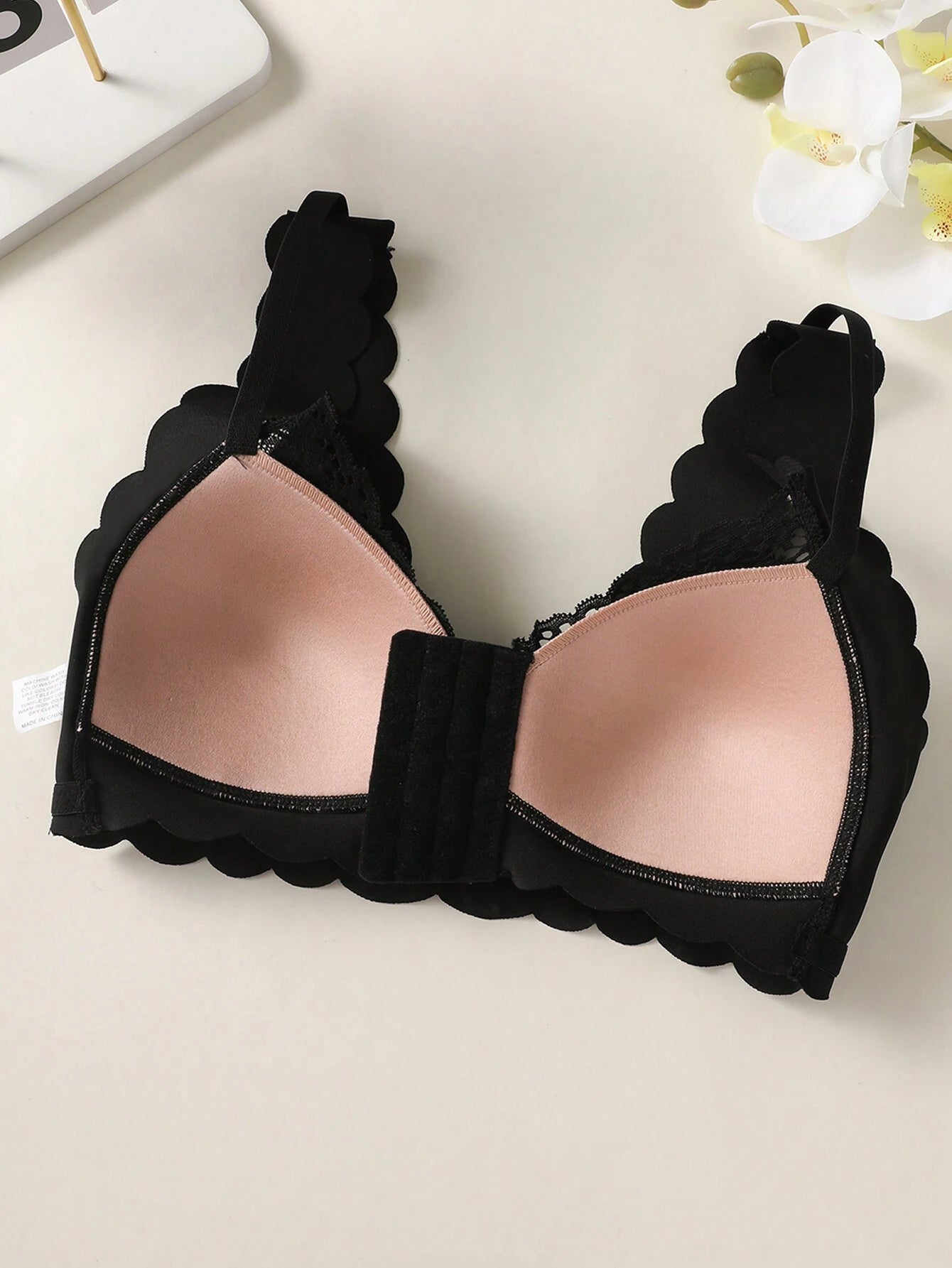 Lace Push-Up Anti-Gravity Bra Plus Size Wireless Seamless Bra