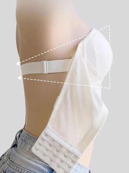 Seamless Non-Slip Strapless Plus Size Bustier Bra