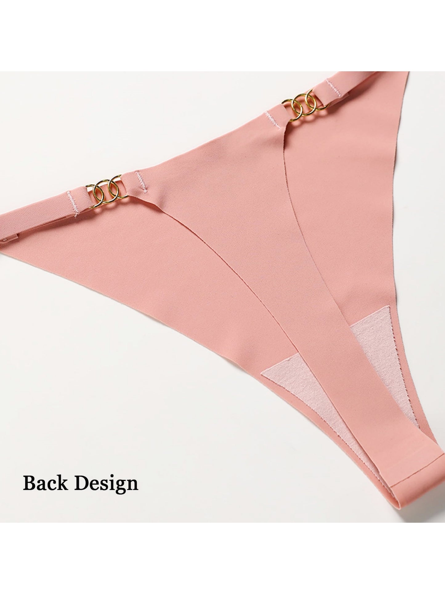 Women's Seamless Invisible Thong Panties