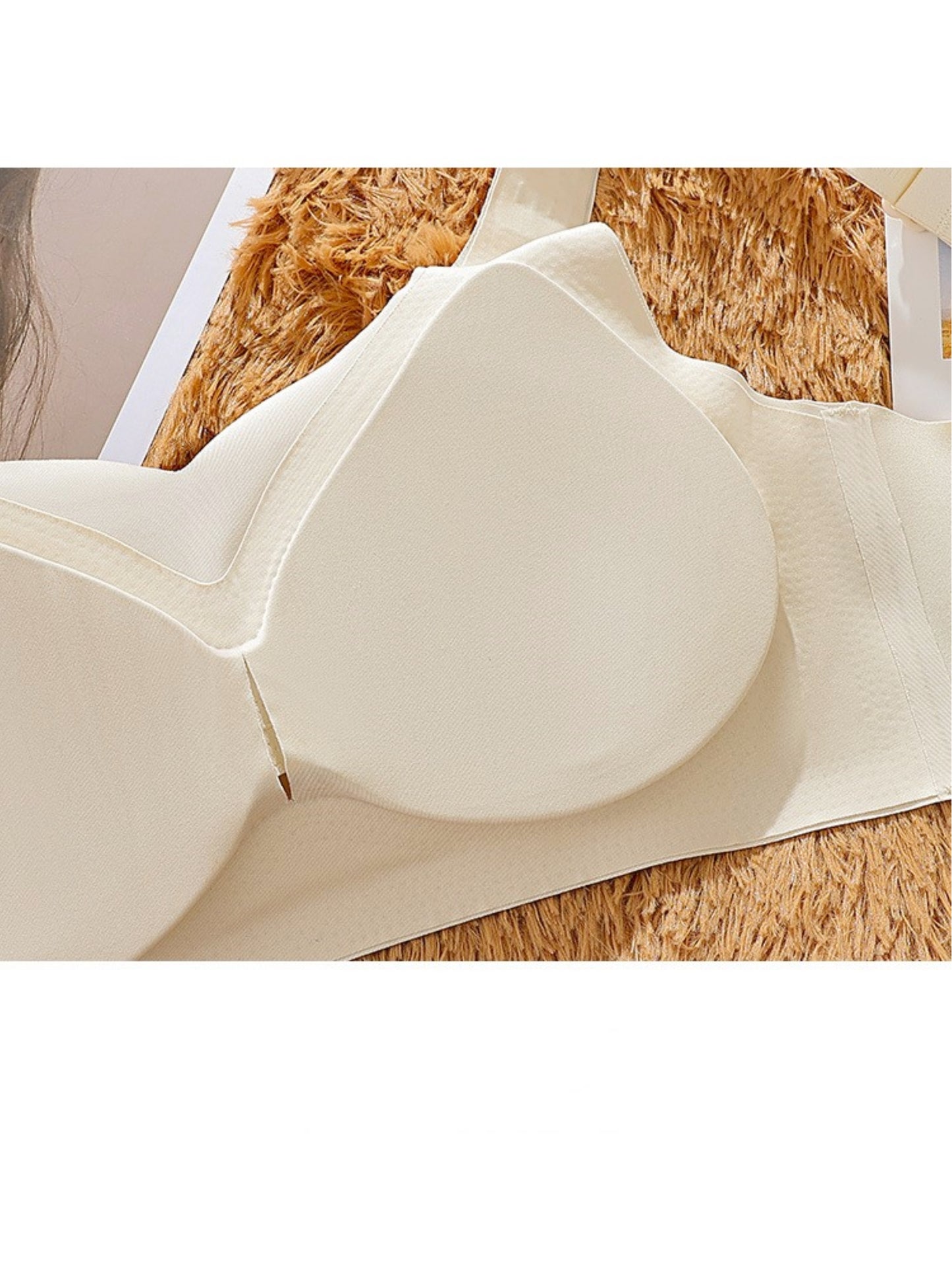Front Closure Sports Pull-up Tank Top Bra，Adjustable Wide Band Push-up