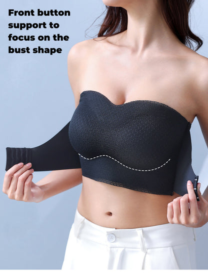 Strapless Non-slip Push Up Seamless Wireless Bra