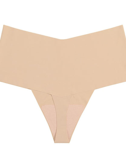 Non-marking High-Waisted Thong Panties